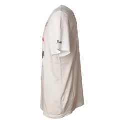 MC2 Saint Barth - T-Shirt Man Gin Problem - White - Luxury Exclusive Collection - Avvenice