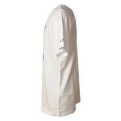 MC2 Saint Barth - T-Shirt Man Wine Solver 01N - White - Luxury Exclusive Collection - Avvenice