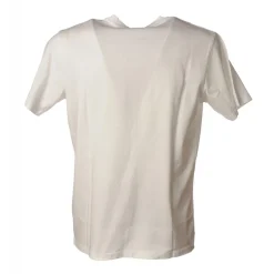 MC2 Saint Barth - T-Shirt Man Vespa Outline 01N - White - Luxury Exclusive Collection - Avvenice