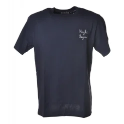 MC2 Saint Barth - T-Shirt Portofino Emb Night Legend 61 - Blue - Luxury Exclusive Collection - Avvenice