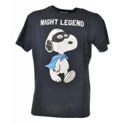MC2 Saint Barth - T-Shirt Snoopy Night Legend - Blue - Luxury Exclusive Collection - Avvenice
