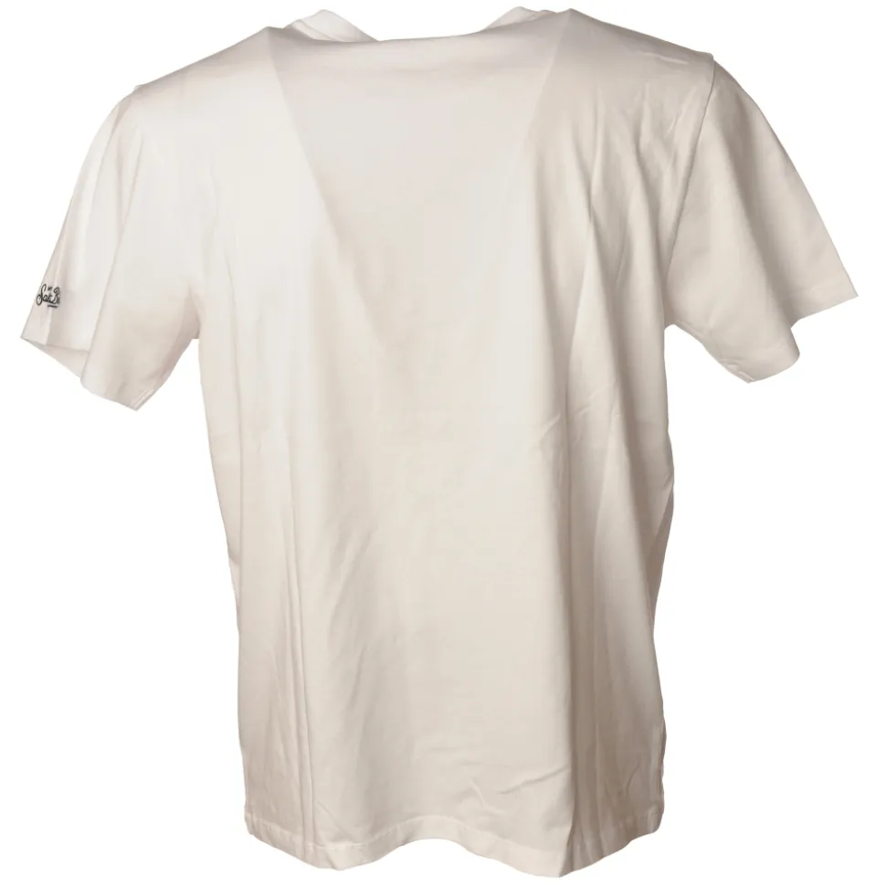 MC2 Saint Barth - T-Shirt Sugar Daddy - White - Luxury Exclusive Collection - Avvenice