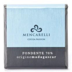 Mencarelli Cocoa Passion - Dark Chocolate Bar Madagascar Origin - Chocolate Bar 50 g - Avvenice