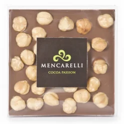 Mencarelli Cocoa Passion - Milk Chocolate and Hazelnut - Tablet Chocolate 80 g - Avvenice