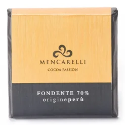 Mencarelli Cocoa Passion - Dark Chocolate Bar Perù Origin - Chocolate Bar 50 g - Avvenice
