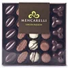 Mencarelli Cocoa Passion - Transparent Box 25 Pralines Assorted - Artisan Chocolates 250 g - Avvenice