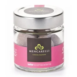 Mencarelli Cocoa Passion - Macadamia Nut Dragee - Artisan Chocolate 110 g - Avvenice