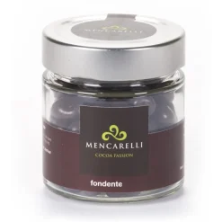 Mencarelli Cocoa Passion - Hazelnut Dragee with Dark Chocolate - Artisan Chocolate 110 g - Avvenice