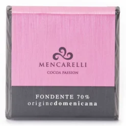 Mencarelli Cocoa Passion - Dark Chocolate Bar Dominican Republic Origin - Chocolate Bar 50 g - Avvenice