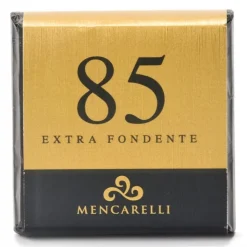 Mencarelli Cocoa Passion - Dark Chocolate Bar 85 % - Chocolate Bar 50 g - Avvenice