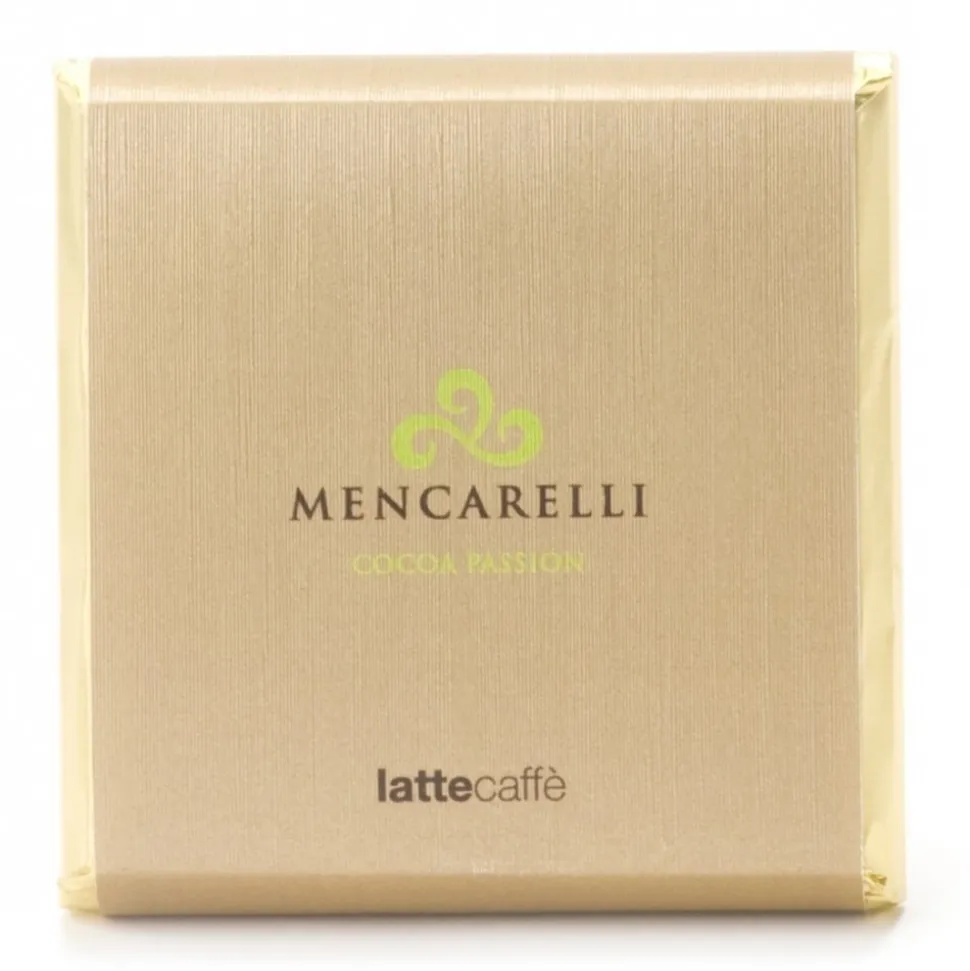 Mencarelli Cocoa Passion - Milk Chocolate Bar with Coffee - Chocolate Bar 50 g - Avvenice