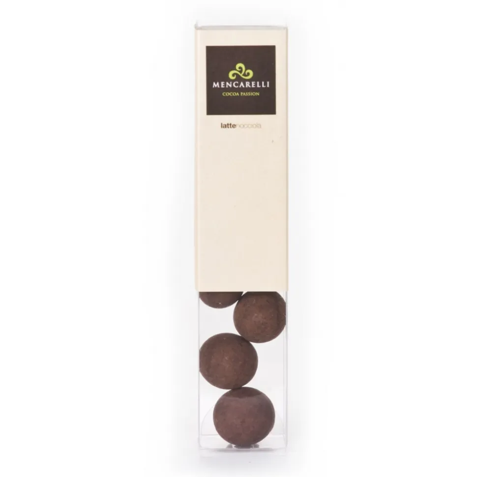 Mencarelli Cocoa Passion - Hazelnut Dragee with Milk Chocolate - Artisan Chocolate 50 g - Avvenice