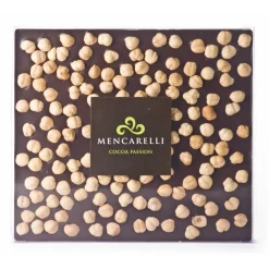 Mencarelli Cocoa Passion - Dark Chocolate and Hazelnut - Tablet Chocolate 500 g - Avvenice