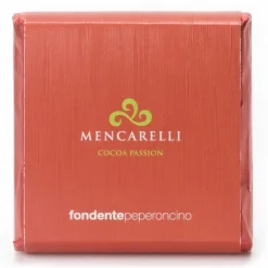 Mencarelli Cocoa Passion - Dark Chocolate Bar with Chilli Pepper - Chocolate Bar 50 g - Avvenice