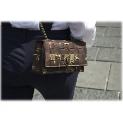 Meraky - Espresso Chocolate - Espresso - Chatelaine Bag - Aroma Collection - Women's Bag - Avvenice