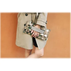 Meraky - Espresso Juta - Espresso - Clutch - Aroma Collection - Women's Bag - Avvenice