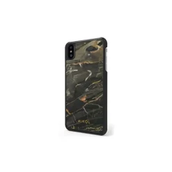 Mikol Marmi - Black Gold Marble iPhone Case - iPhone 8 / 7 - Real Marble Case - iPhone Cover - Apple - Mikol Marmi Collection - Avvenice