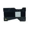 Mikol Marmi - Black Marquina Gemstone Marble Minimalist Wallet - Credit Cards Holder - Real Marble - Mikol Marmi Collection - Avvenice