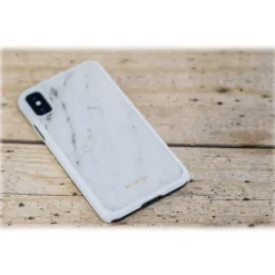 Mikol Marmi - Carrara White Marble iPhone Case - iPhone XS Max - Real Marble - iPhone Cover - Apple - Mikol Marmi Collection - Avvenice