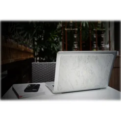 Mikol Marmi - Carrara White Marble MacBook Skin - 15 - Real Marble Skin - MacBook Skin - Apple - Mikol Marmi Collection - Avvenice