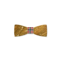 Mikol Marmi - Galaxy Gold Gemstone Marble Bow Tie - Papillon - Real Marble - Mikol Marmi Collection - Avvenice