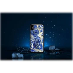 Mikol Marmi - Laguna Blue Marble iPhone Case - iPhone XR - Real Marble - iPhone Cover - Apple - Mikol Marmi Collection - Avvenice