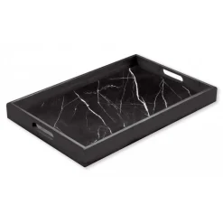 Mikol Marmi - Marquina Black Marble Trays - Medium - Real Marble - Living - Mikol Marmi Collection - Avvenice