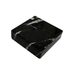 Mikol Marmi - Marquina Black Marble Wall Magnet - Real Marble - Desk Supplies - Mikol Marmi Collection - Avvenice