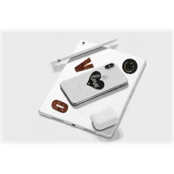 Mikol Marmi - Marquina Black Marble True Love Sticker - Real Marble - Desk Supplies - Mikol Marmi Collection - Avvenice