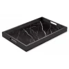 Mikol Marmi - Marquina Black Marble Trays - Small - Real Marble - Living - Mikol Marmi Collection - Avvenice