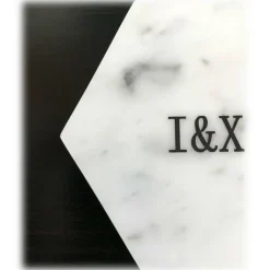 Mikol Marmi - Personalized Coasters in White Carrara Marble - Real Marble - Living - Mikol Marmi Collection - Avvenice