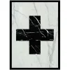 Mikol Marmi - Real Marble Cross Art Piece - Regular - Real Marble - Mikol Marmi Collection - Avvenice