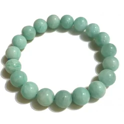 Mikol Marmi - Sky Blue Gemstone Marble Beaded Bracialet - Real Marble - Mikol Marmi Collection - Avvenice