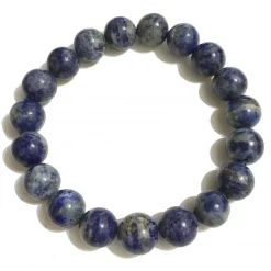 Mikol Marmi - Sodalite Blue Gemstone Marble Beaded Bracialet - Real Marble - Mikol Marmi Collection - Avvenice