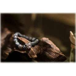 Mikol Marmi - Tiger Eye Gemstone Marble Beaded Bracialet - Real Marble - Mikol Marmi Collection - Avvenice