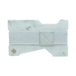 Mikol Marmi - White Carrara Gemstone Marble Minimalist Wallet - Credit Cards Holder - Real Marble - Mikol Marmi Collection - Avvenice