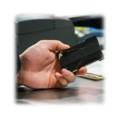 Mikol Marmi - White Carrara Gemstone Marble Minimalist Wallet - Credit Cards Holder - Real Marble - Mikol Marmi Collection - Avvenice