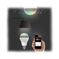 MiPow - PlayBulb Color - Color Bluetooth Smart Led Speaker Light Bulb - Bulb Smart Home - Avvenice
