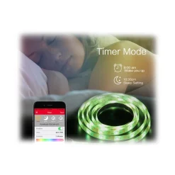 MiPow - PlayBulb Comet - Color Bluetooth Smart Led Strip Light - Strip Lights Smart Home - 2 mt - Avvenice