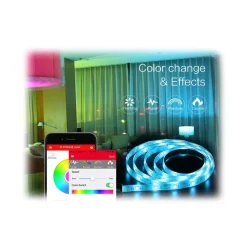 MiPow - PlayBulb Comet - Color Bluetooth Smart Led Strip Light - Strip Lights Smart Home - 2 mt - Avvenice