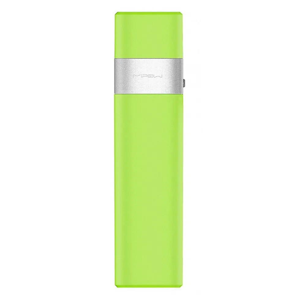 MiPow - Power Tube 3000l - Green - Portable Batteries - Portable Charger For Apple Devices with App Control - 3000 mAh - Avvenice