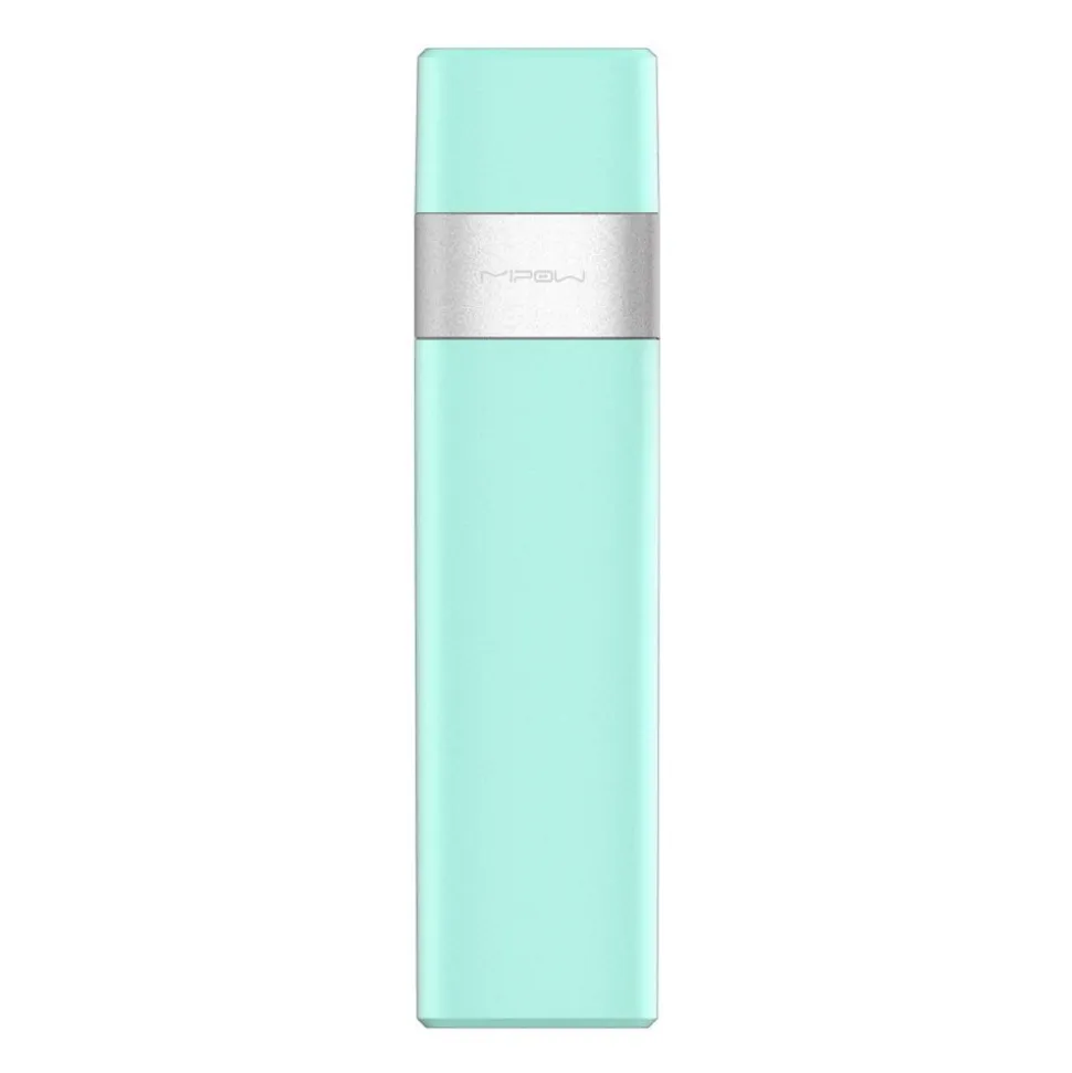 MiPow - Power Tube 3000l - Light Blue - Portable Batteries - Portable Charger For Apple Devices with App Control - 3000 mAh - Avvenice