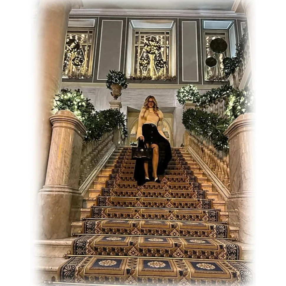 Miriam Tirinzoni - Black and Pink Color Bag - Bags - Luxury Exclusive Collection - Avvenice