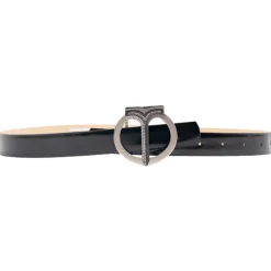 Miriam Tirinzoni - Black Calf Leather Belt - Belt - Luxury Exclusive Collection - Avvenice