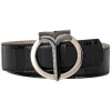 Miriam Tirinzoni - Black Eel Leather Belt - Belt - Luxury Exclusive Collection - Avvenice