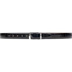 Miriam Tirinzoni - Black Eel Leather Belt - Belt - Luxury Exclusive Collection - Avvenice