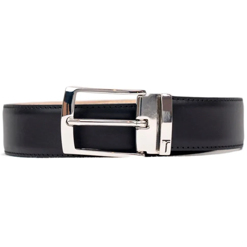 Miriam Tirinzoni - Black Leather Belt - Belt - Luxury Exclusive Collection - Avvenice
