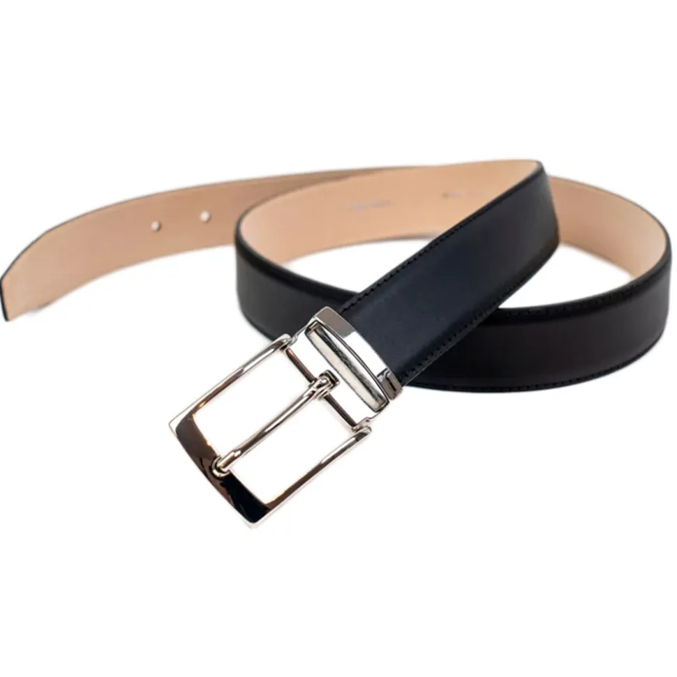 Miriam Tirinzoni - Black Leather Belt - Belt - Luxury Exclusive Collection - Avvenice