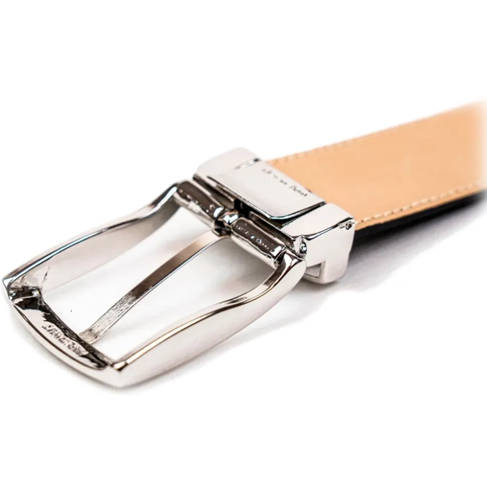 Miriam Tirinzoni - Black Python Leather Belt - Belt - Luxury Exclusive Collection - Avvenice