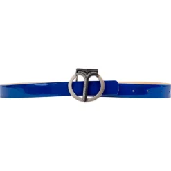 Miriam Tirinzoni - Blue Calf Leather Belt - Belt - Luxury Exclusive Collection - Avvenice